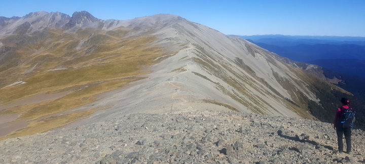 Ridge to Angelus hut
